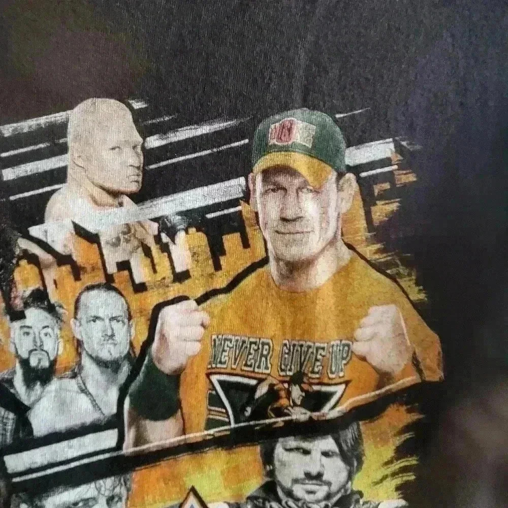 2016 WWE Summer Slam T Shirt Large Roman Reigns John Cena Brock Lesnar Graphic - Picture 10 of 12